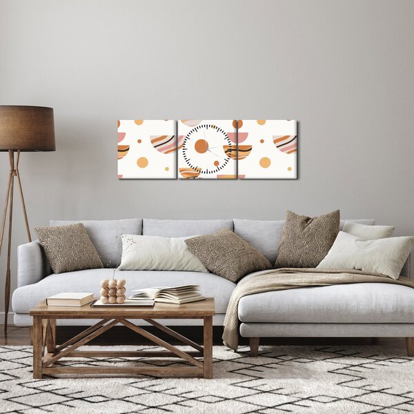 Kép - Álomalkotások N⁰4 (órával) (90x30 cm)