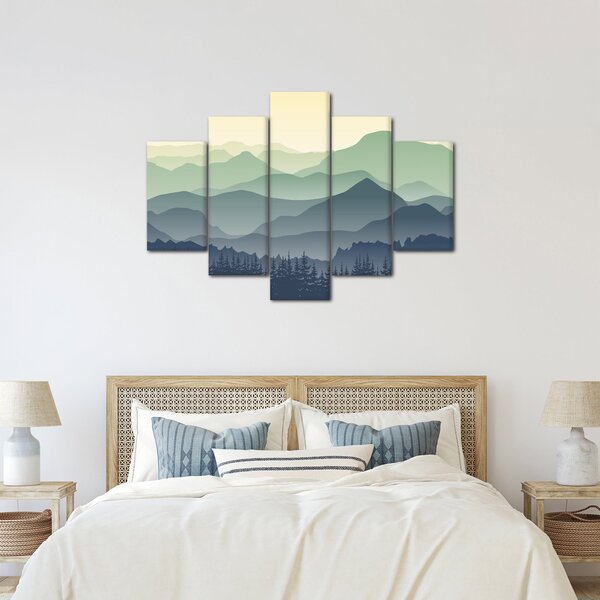 Kép - Forest Mountain (150x105 cm)