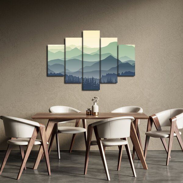 Kép - Forest Mountain (150x105 cm)