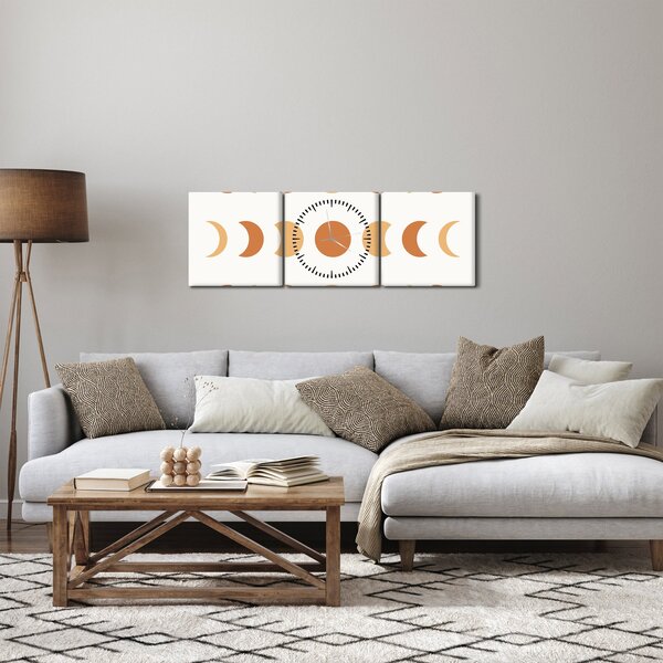 Kép - Álomalkotások N⁰2 (órával) (90x30 cm)