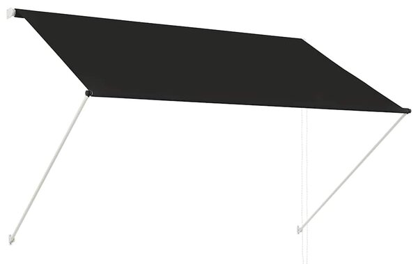 Feltekerhető antracitszürke napellenző 200 x 150 cm