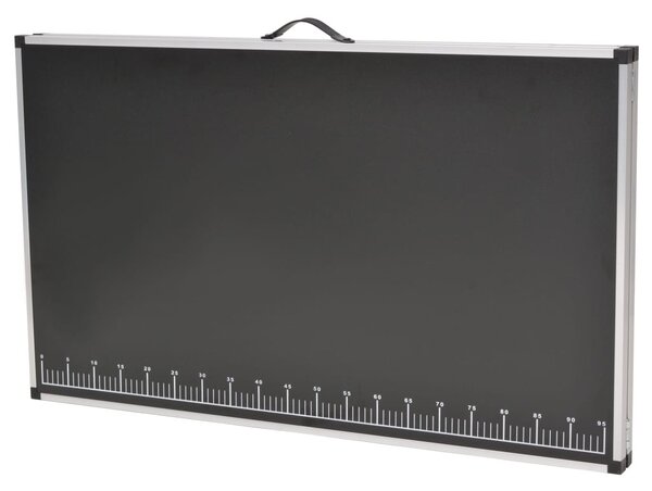 Összecsukható MDF/alumínium tapétázóasztal 200 x 60 x 78 cm