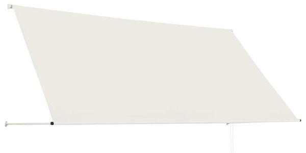 Feltekerhető krémszínű napellenző 300 x 150 cm
