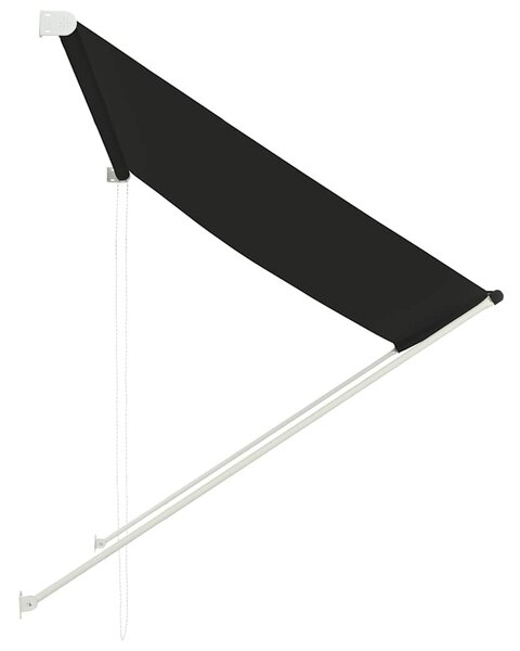 Feltekerhető antracitszürke napellenző 200 x 150 cm