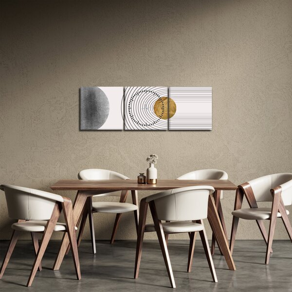 Kép - Rusztikus boltívek N⁰1 (órával) (90x30 cm)