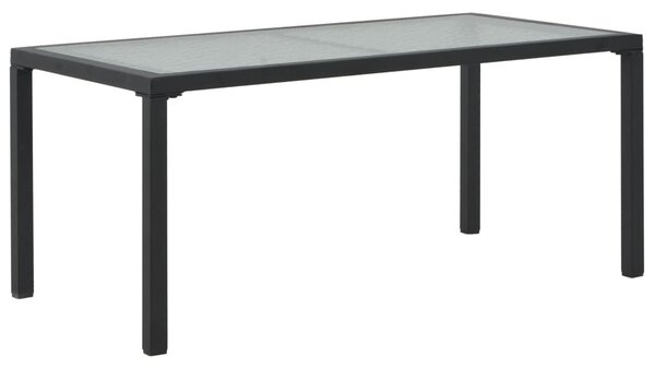 3-részes szürke polyrattan kerti bútorszett párnákkal