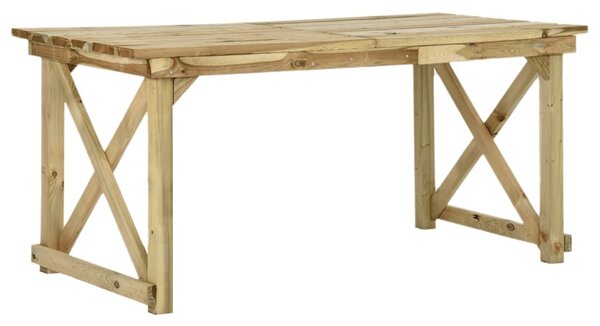 Fa kerti asztal 160 x 79 x 75 cm