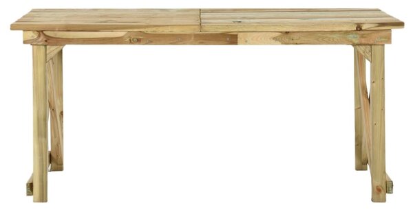 Fa kerti asztal 160 x 79 x 75 cm