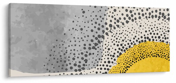 Kép - N⁰3 strand absztrakt festménye (120x50 cm)