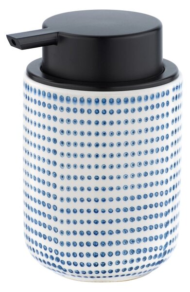 Nole kerámia szappanadagoló kék-fehér dekorral, 300 ml - Wenko