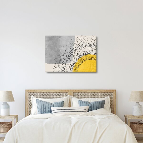 Kép - N⁰3 strand absztrakt festménye (70x50 cm)