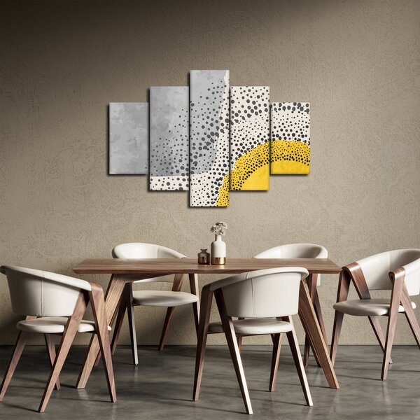 Kép - N⁰3 strand absztrakt festménye (150x105 cm)