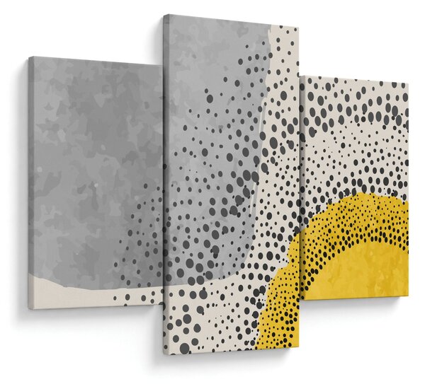 Kép - N⁰3 strand absztrakt festménye (90x60 cm)