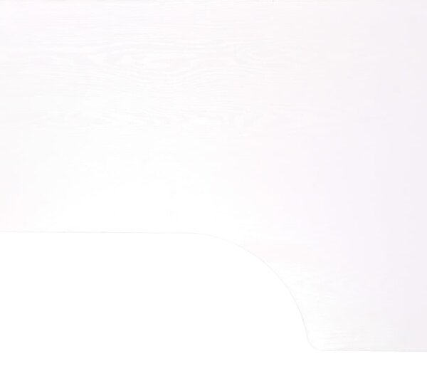 Fehér számítógépasztal 120 x 72 x 70 cm