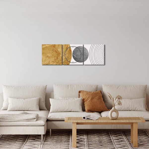 Kép - Rusztikus boltívek N⁰4 (órával) (90x30 cm)
