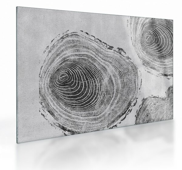 Üveg kép - Fa motívum (70x50 cm)