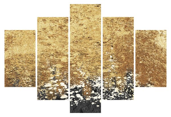 Kép - Arany szerkezet N⁰3 (150x105 cm)