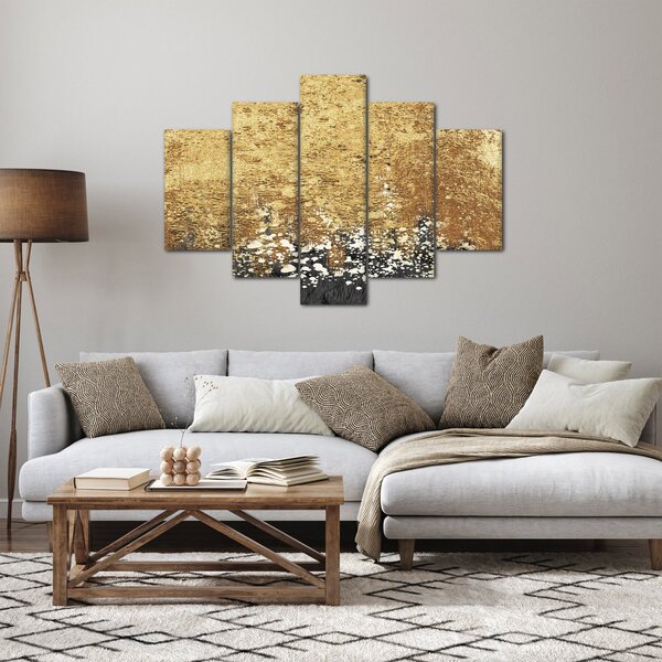 Kép - Arany szerkezet N⁰3 (150x105 cm)