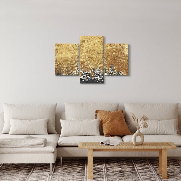 Kép - Arany szerkezet N⁰3 (90x60 cm)