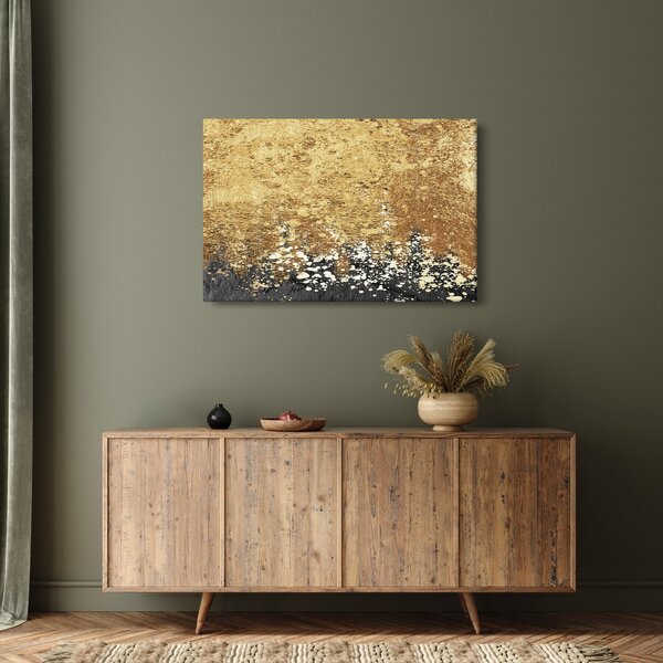 Kép - Arany szerkezet N⁰3 (90x60 cm)