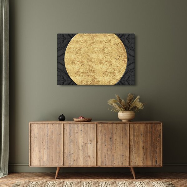 Kép - Arany szerkezet N⁰2 (90x60 cm)