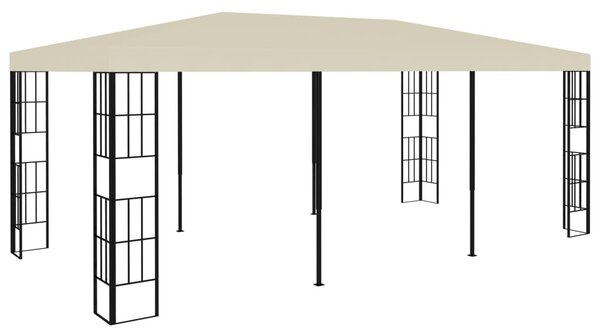 Krémszínű pavilon 3 x 6 m