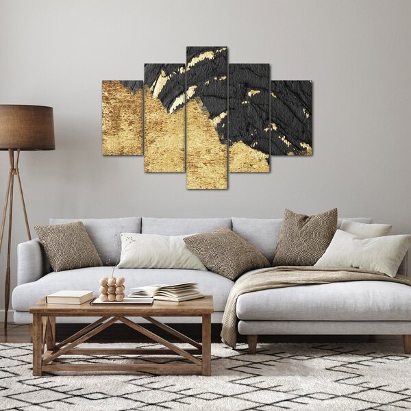 Kép - Arany szerkezet N⁰1 (150x105 cm)