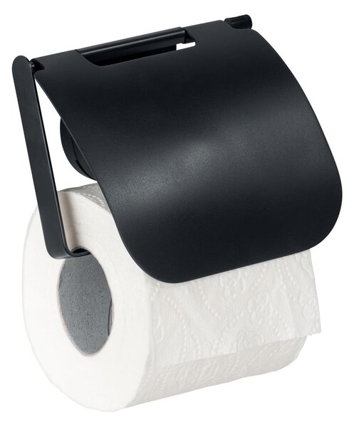 Static-Loc® Plus fekete fali wc-papír tartó - Wenko