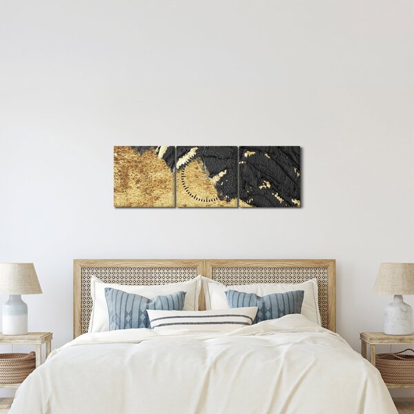 Kép - Arany szerkezet N⁰1 (órával) (90x30 cm)