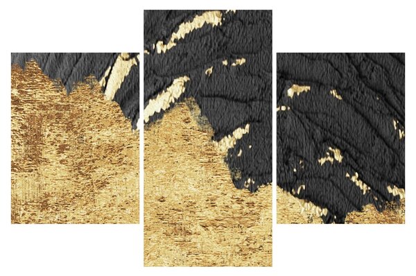 Kép - Arany szerkezet N⁰1 (90x60 cm)