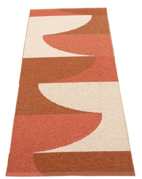 Téglavörös kültéri-beltéri futószőnyeg 70x180 cm Hill Brick Rust – Pappelina