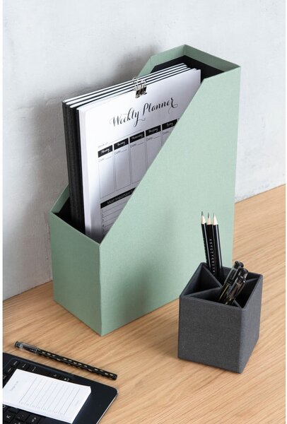 Karton rendszerező dokumentumokhoz Estelle Canvas Paper Laminate – Bigso