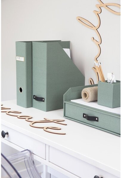 Karton rendszerező dokumentumokhoz Estelle Canvas Paper Laminate – Bigso