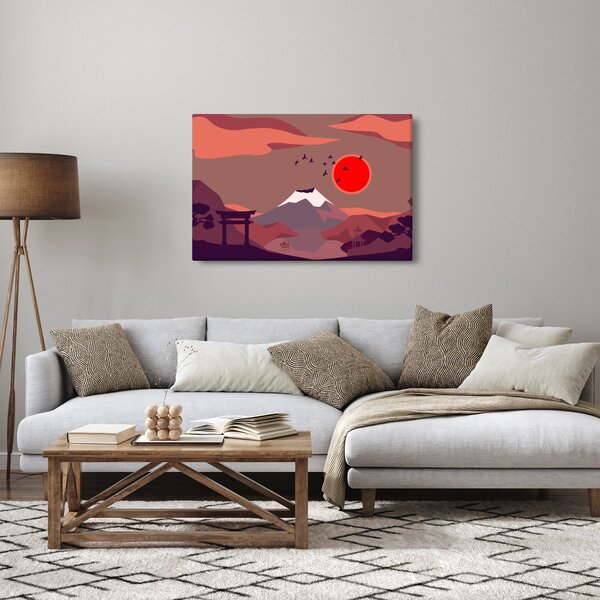 Kép - Fuji hegység (90x60 cm)