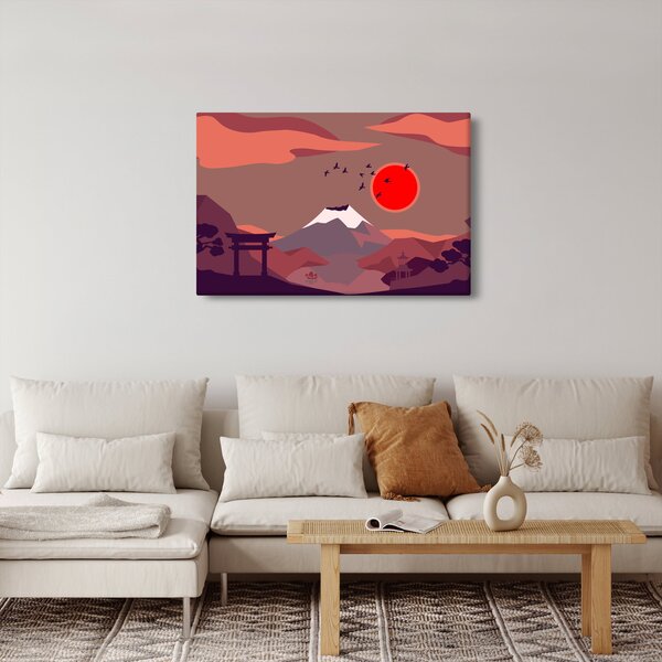 Kép - Fuji hegység (90x60 cm)