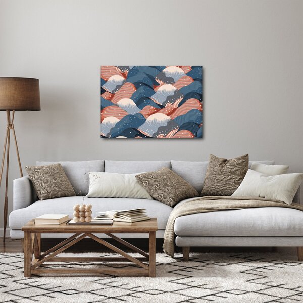 Kép - Japán hullámok (70x50 cm)