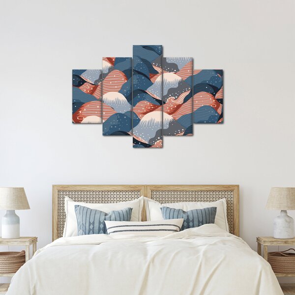 Kép - Japán hullámok (150x105 cm)