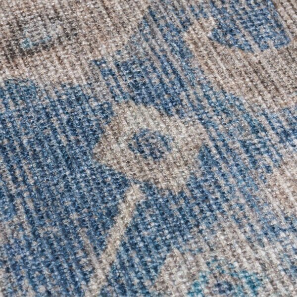 Kék mosható futószőnyeg 60x230 cm Orelia Global – Flair Rugs