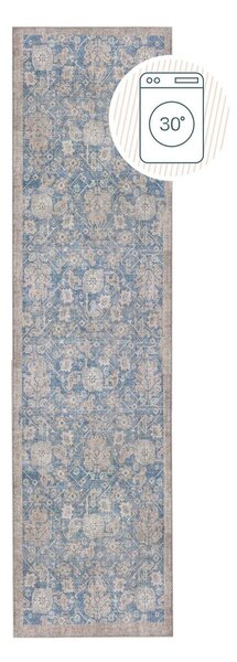 Kék mosható futószőnyeg 60x230 cm Orelia Global – Flair Rugs