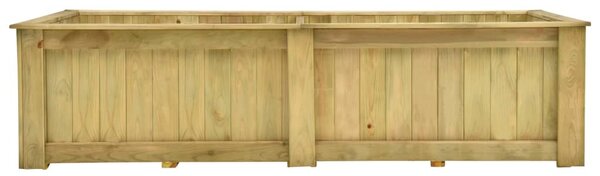 VidaXL impregnált fenyőfa magaságyás 196 x 100 x 50 cm