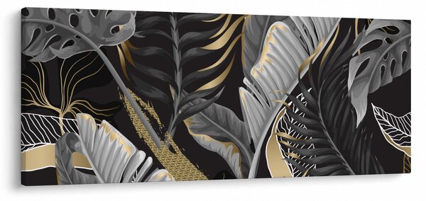 Kép - Arany dzsungel (120x50 cm)
