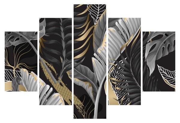 Kép - Arany dzsungel (150x105 cm)