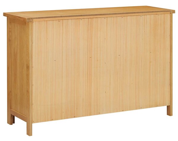 Tömör tölgyfa komód 105 x 33,5 x 73 cm