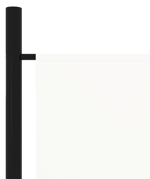 Fehér 5 paneles paraván 250 x 180 cm