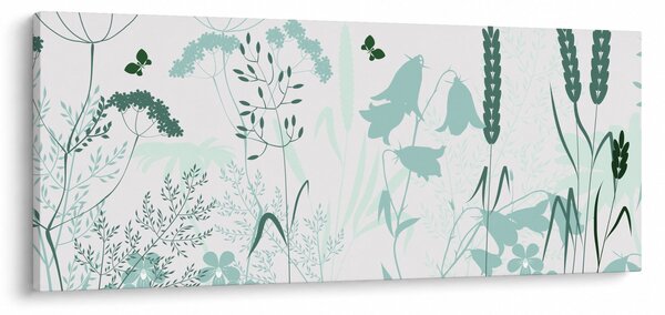 Kép - rét vektor (120x50 cm)