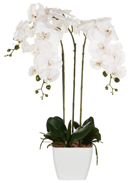 Műnövény ORCHID 59 cm Fehér