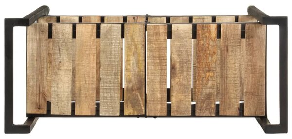Tömör mangófa zsúrkocsi 87 x 36 x 81 cm