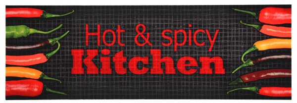 Hot&Spicy" mosható konyhai szőnyeg 45 x 150 cm "