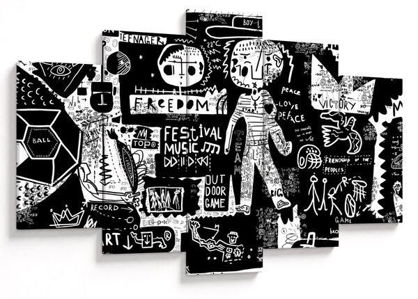 Kép - Graffiti (150x105 cm)