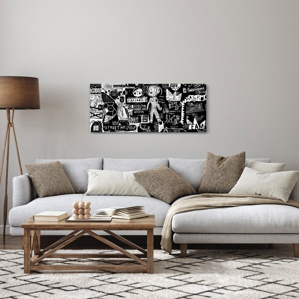 Kép - Graffiti (120x50 cm)